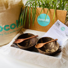 Cargar imagen en el visor de la galería, Regalo para Veganos - Set Doble de Boles de Coco Cocolili
